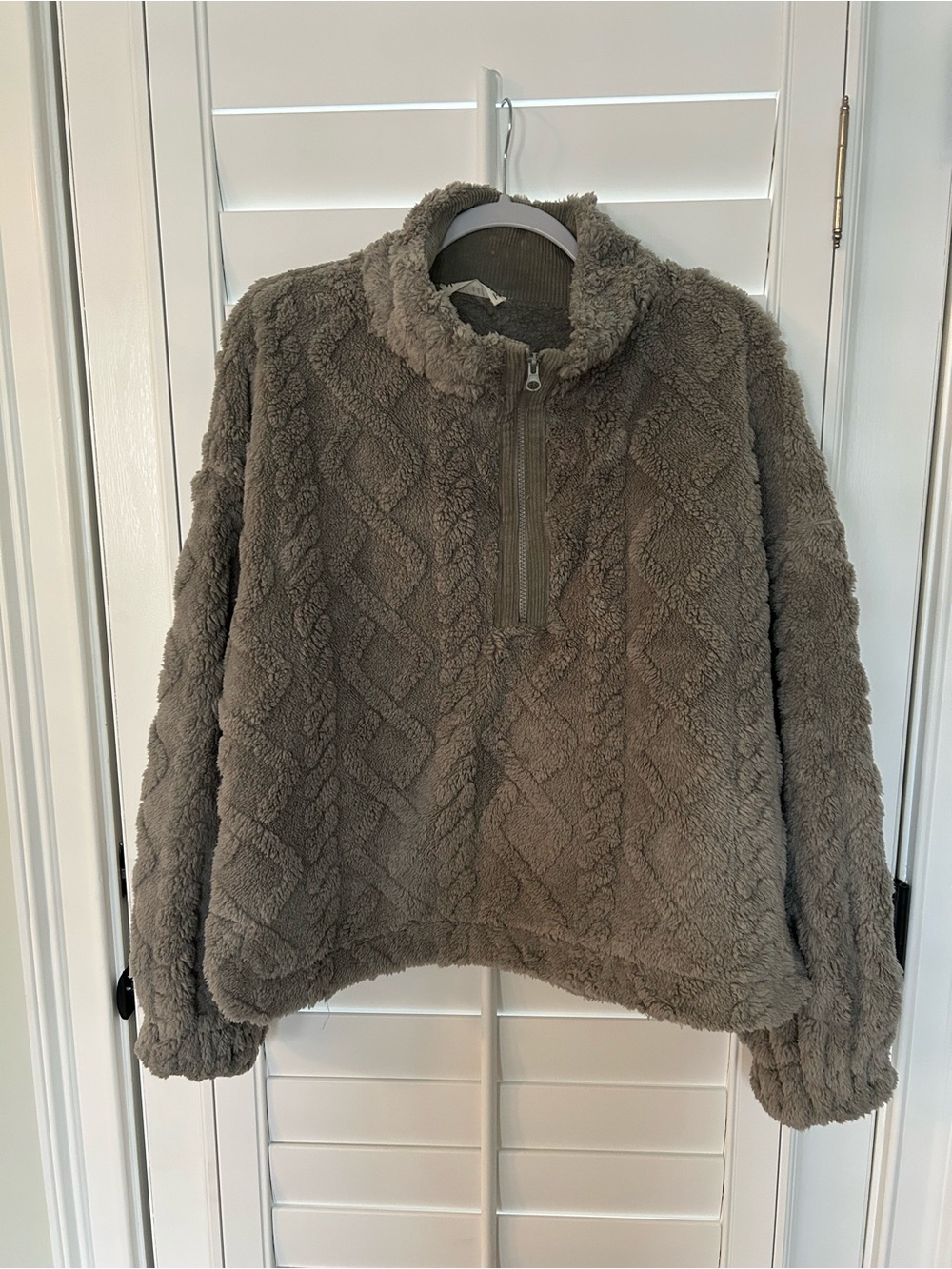Cozy Plush Sherpa Half-Zip Pullover